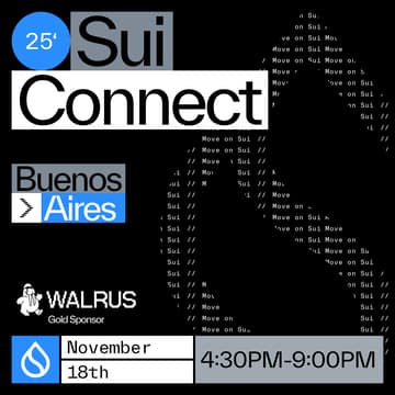 Cover Image for Sui Connect: Buenos Aires