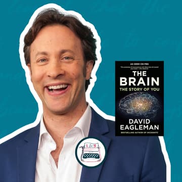 Cover Image for 🎙 INTERVIEW: Inside the Creative Brain: The Neuroscience of Writing w/ David Eagleman