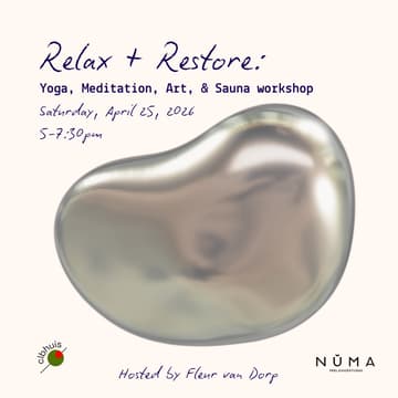 Cover Image for Relax + Restore: Yoga, Meditation, Art, & Sauna