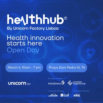 Cover Image for healthhub by Unicorn Factory Lisboa | Open Day