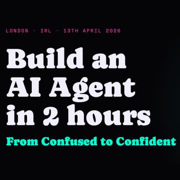 Cover Image for Build an AI Agent IRL [Female Founders]