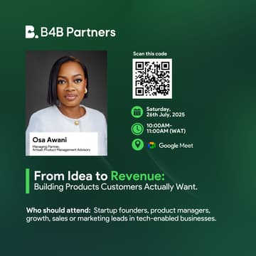 Cover Image for From Idea to Revenue: Building Products Customers Actually Want