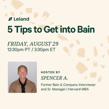 Cover Image for 5 Tips to Get into Bain