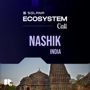Cover Image for Solana Ecosystem Call IRL - Nashik, India