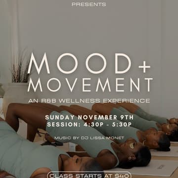 Cover Image for Mood + Movement: An R&B Wellness Experience