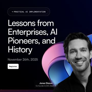 Cover Image for Practical AI Implementation: Lessons from Enterprises, AI Pioneers, and History