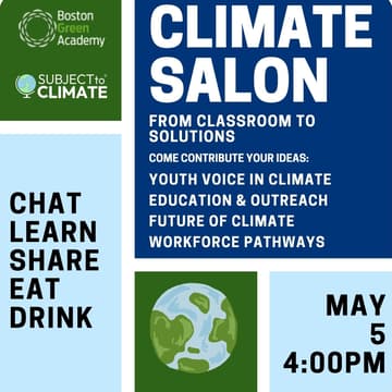 Cover Image for Climate Salon: Inspiring Generations of Climate Practitioners