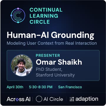 Cover Image for Continual Learning Circle Meetup & Dinner