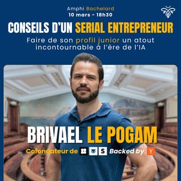 Cover Image for Construire sa valeur de junior dans un monde dominé par l’IA - Brivael Le Pogam (YC)