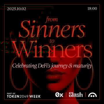 Cover Image for Sinners to Winners with 0x, Slash & Aave