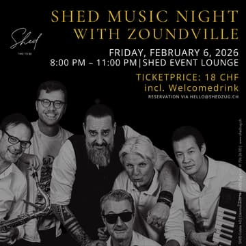 Cover Image for SHED MUSIC NIGHT · Special Band: Zoundville