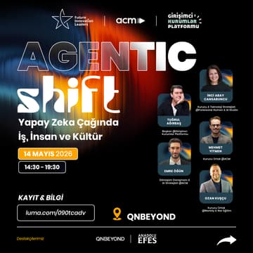 Cover Image for Agentic Shift | Yapay Zeka Çağında İş, İnsan ve Kültür