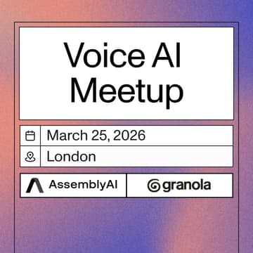 Cover Image for London Voice AI Meetup