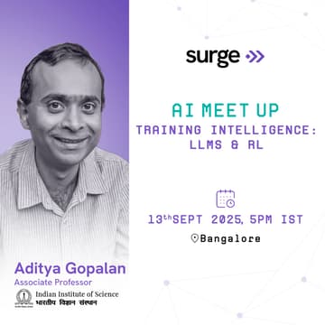 Cover Image for AI Deep Dive with Aditya Gopalan, Associate Professor at IISc • Surge & Peak XV