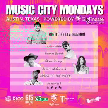 Cover Image for Music City Mondays (ATX)