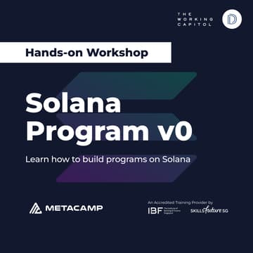 Cover Image for Solana Program v0: From Blockchain History to Your First Program