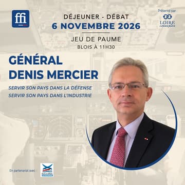 Cover Image for Déjeuner FFI Blois avec Le Général Denis MERCIER