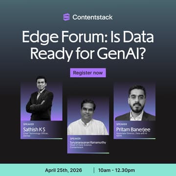 Cover Image for The Edge Forum: Is Data Ready for GenAI?