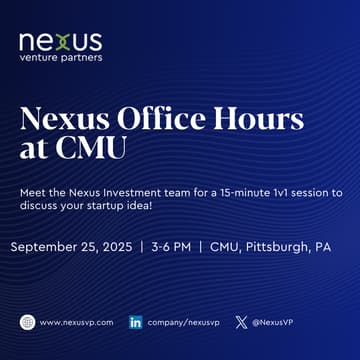 Cover Image for Office hours with Nexus Venture Partners