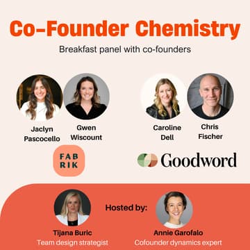 Cover Image for Co-Founder Chemistry: Breakfast Panel with Goodword & Fabrik