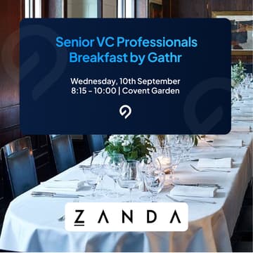 Cover Image for Gathr: Senior Venture Capital Professionals Breakfast