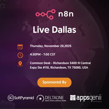 Cover Image for n8n Live Dallas TX