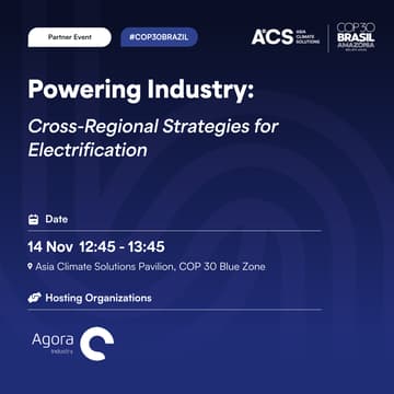 Cover Image for Powering Industry: Cross-Regional Strategies for Electrification