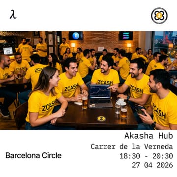 Cover Image for Logos Circle Barcelona #8 (ft. Club Zcash Barcelona)