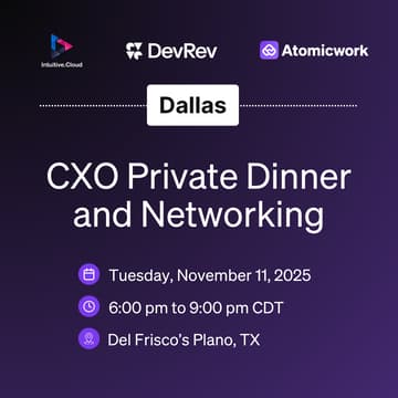 Cover Image for CXO Private Dinner and Networking: Agentic AI Impact