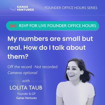 Cover Image for Founder Series | My numbers are small but real. How do i talk about them?