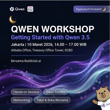 Cover Image for Qwen x buildclub.ai (Getting started with qwen3.5)