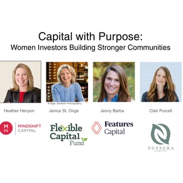 Cover Image for Capital with Purpose: Women Investors Building Stronger Communities