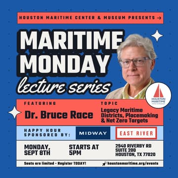 Cover Image for Legacy Maritime Districts, Placemaking and Net Zero Targets with Dr. Bruce Race,  FAIA, FAICP, PhD