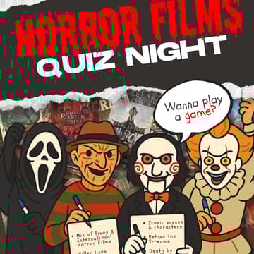 Cover Image for Horror Films Quiz Night (Thursday, Oct. 23 | 8PM)