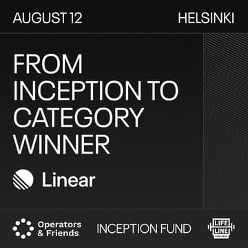 Cover Image for From Inception to Category Winner with Linear