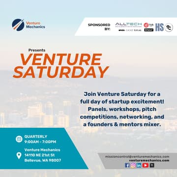 Cover Image for Venture Saturday, April 2026