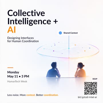 Cover Image for Collective Intelligence+AI: Designing Interfaces for Human Coordination