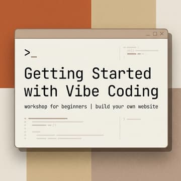Cover Image for Getting started with Vibe Coding