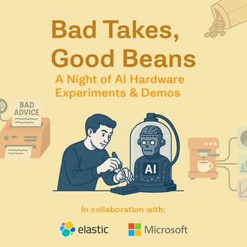 Cover Image for Bad Takes, Good Beans: A Night of AI x Hardware Experiments