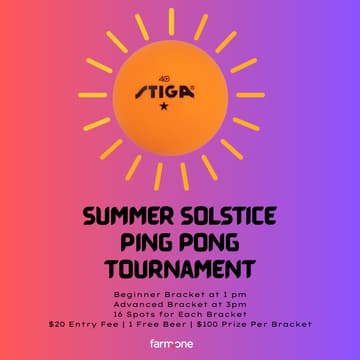 Cover Image for Summer Solstice Ping Pong Tournament