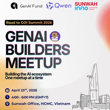 Cover Image for GenAI Builders Meetup - Ho Chi Minh (ft. Qwen)