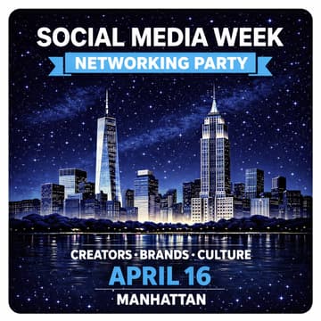 Cover Image for Social Media Week - Networking Party