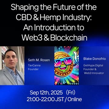 Cover Image for Shaping the Future of the CBD & Hemp Industry: An Introduction to Web3 & Blockchain
