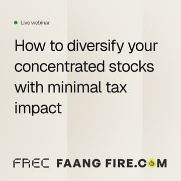 Cover Image for Frec x FAANG FIRE: How to diversify your concentrated stocks with minimal tax impact