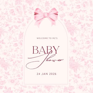 Cover Image for 🌸 Baby Shower for MZ 🌸