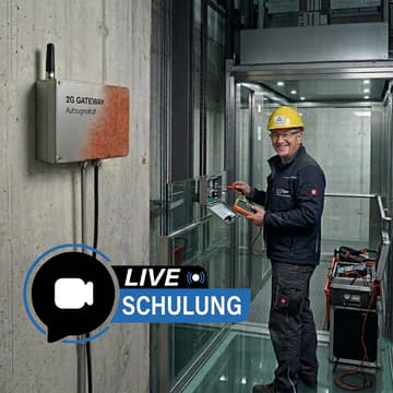 Cover Image for Aufzugnotruf – Kostenloses Webinar für Monteure zur 2G-Abschaltung