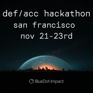 Cover Image for def/acc hackathon - san francisco