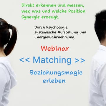 Cover Image for Matching-Beziehungsmagie erleben