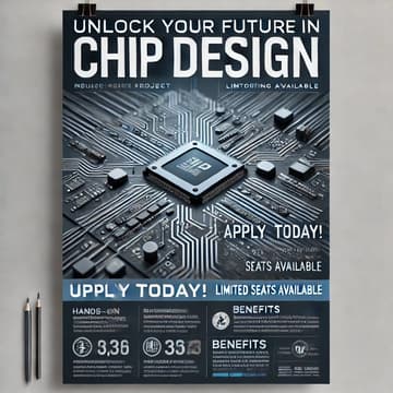 Cover Image for Physical Design VLSI Course, Bangalore..
