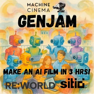 Cover Image for GenJam Lisbon: Make an AI Film in 3 Hrs! (Beginners Welcome!)